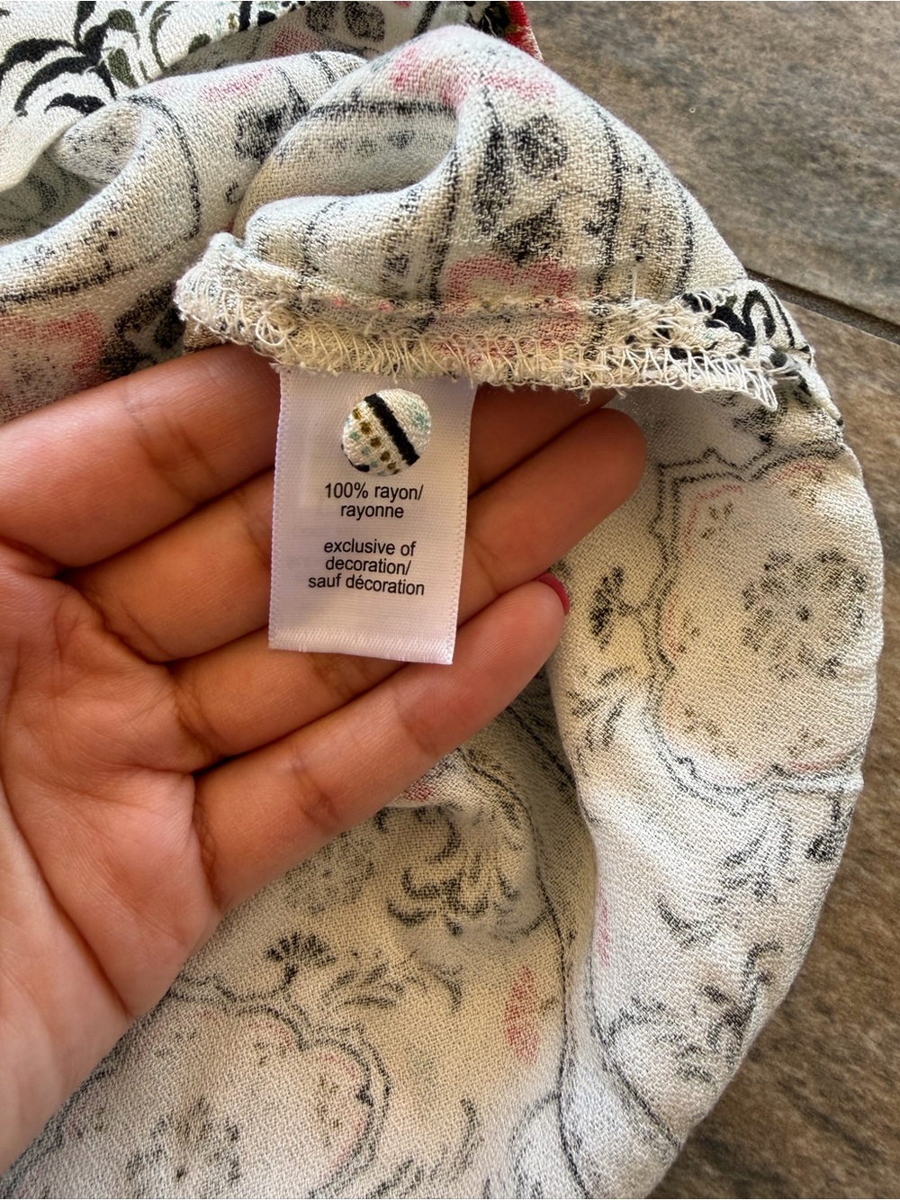 NWT Maurice’s Floral Trim Tank - Picture 8 of 9